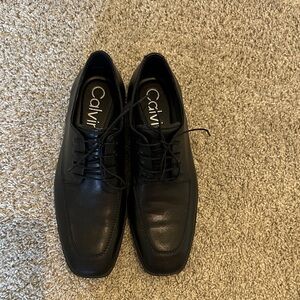 Calvin Klein Men's Black Oxfords